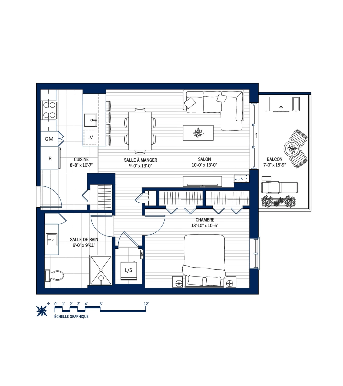 Plan Appartement 212