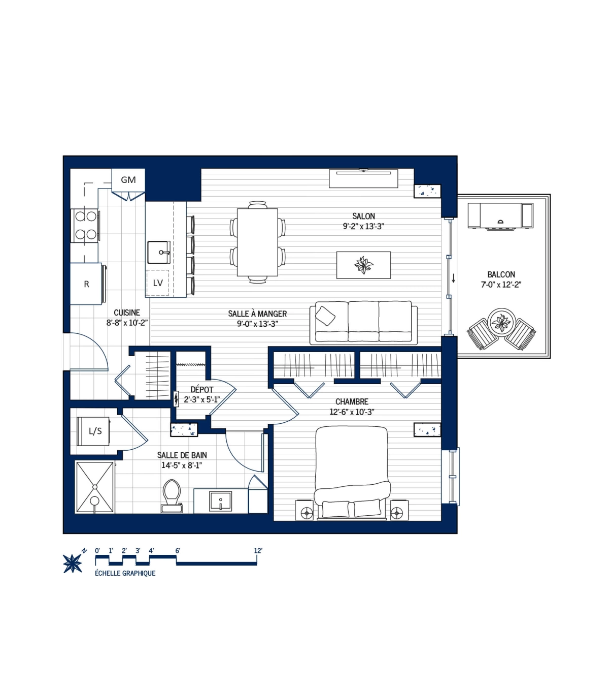 Plan Appartement 213