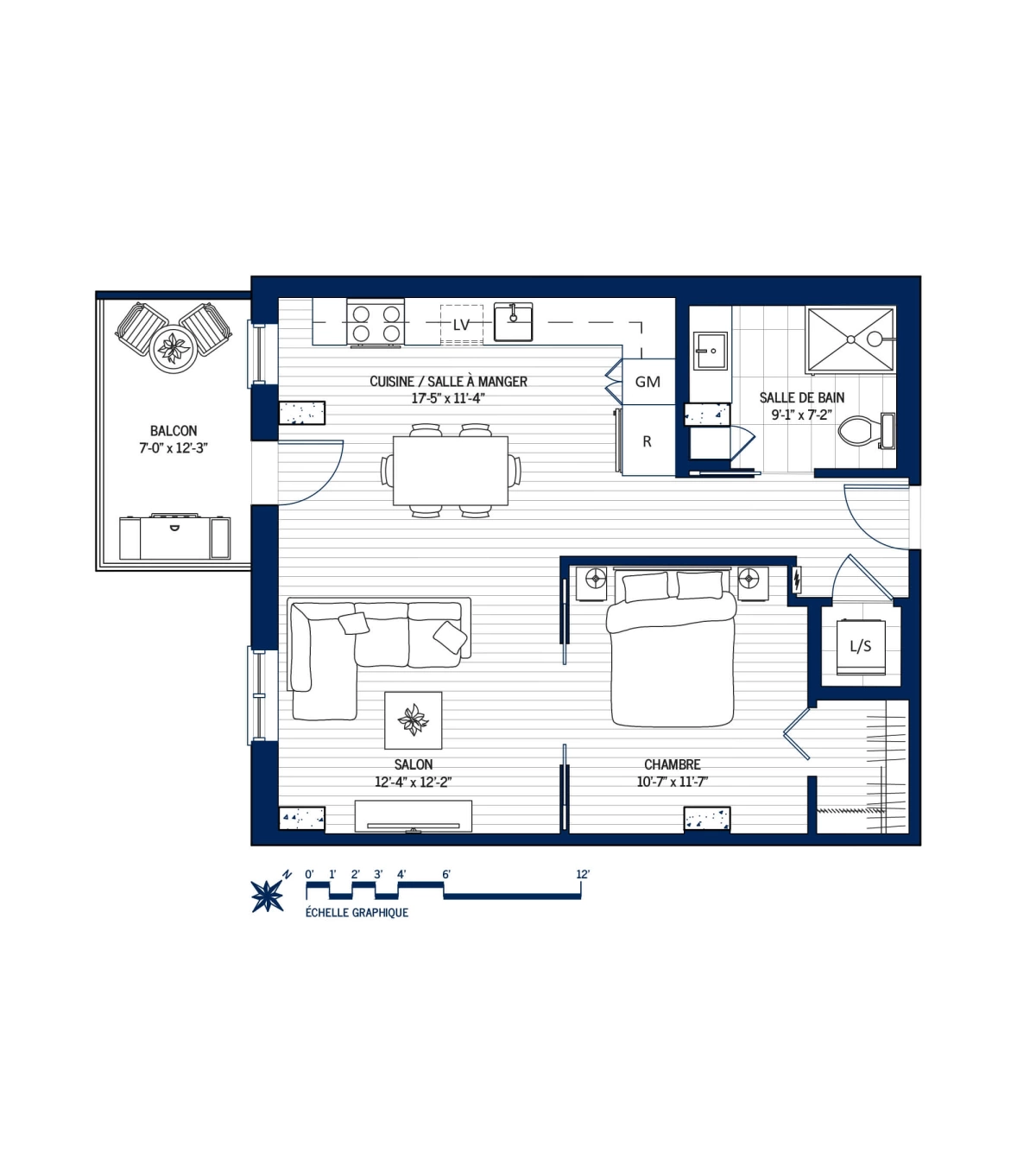 Plan Appartement 216