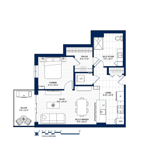 Plan Appartement 217