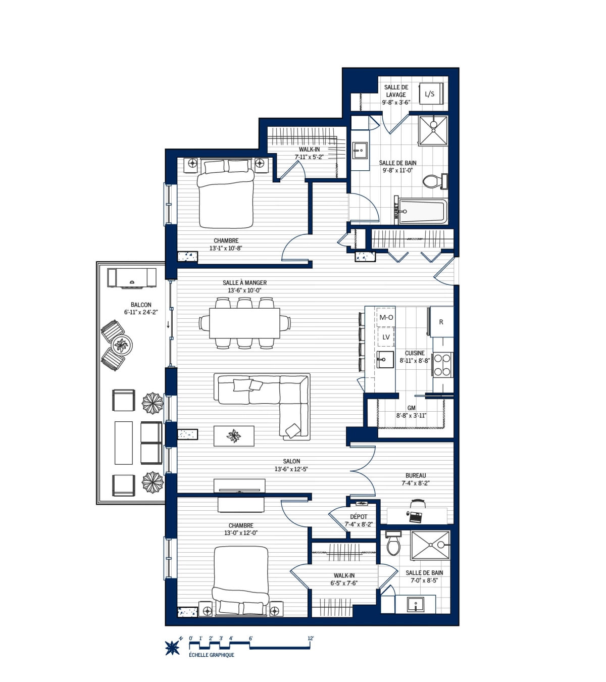 Plan Appartement 515