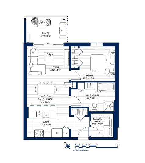 Plan Appartement 102