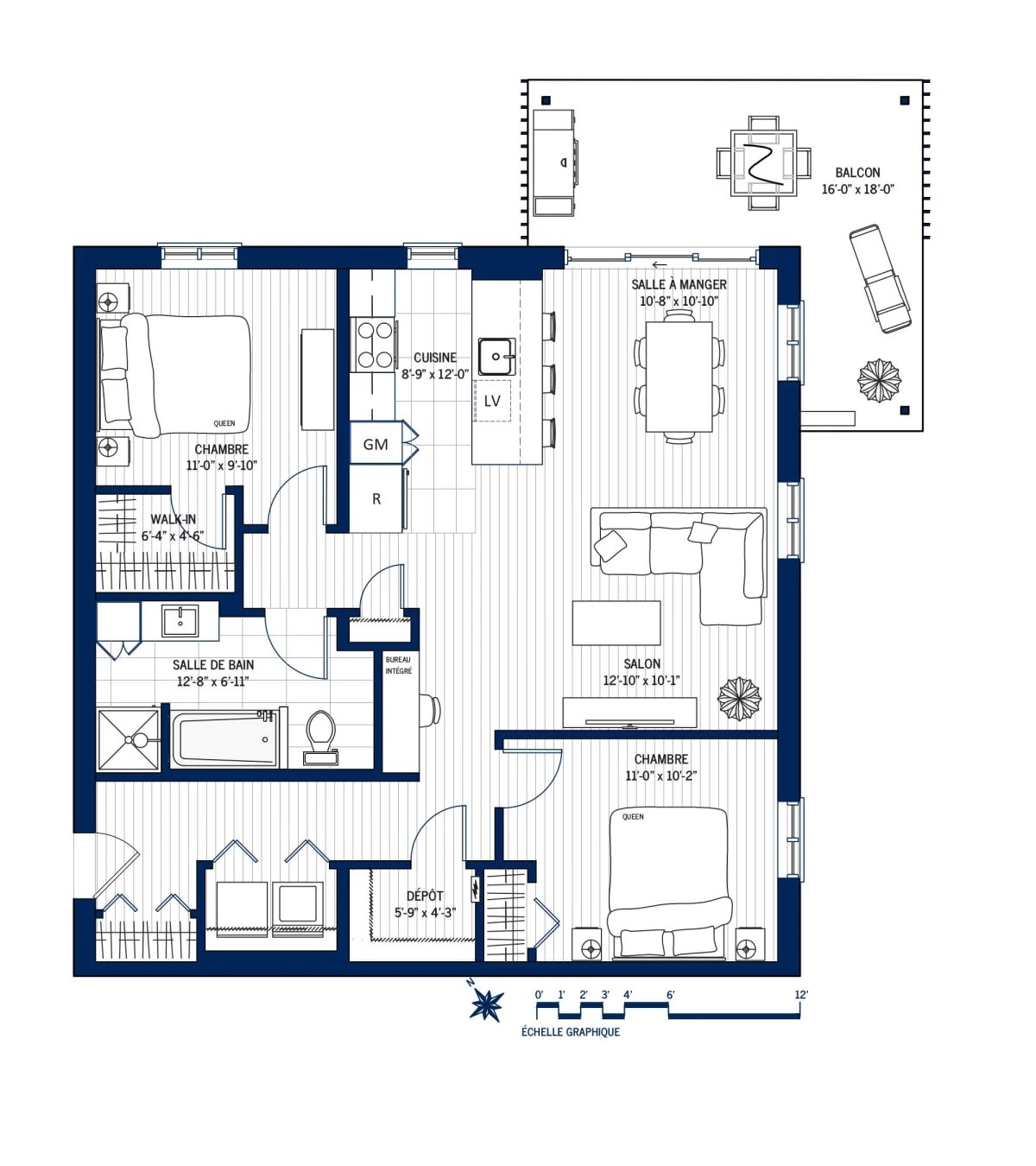 Plan Appartement 103