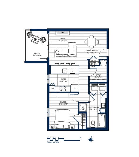Plan Appartement 510