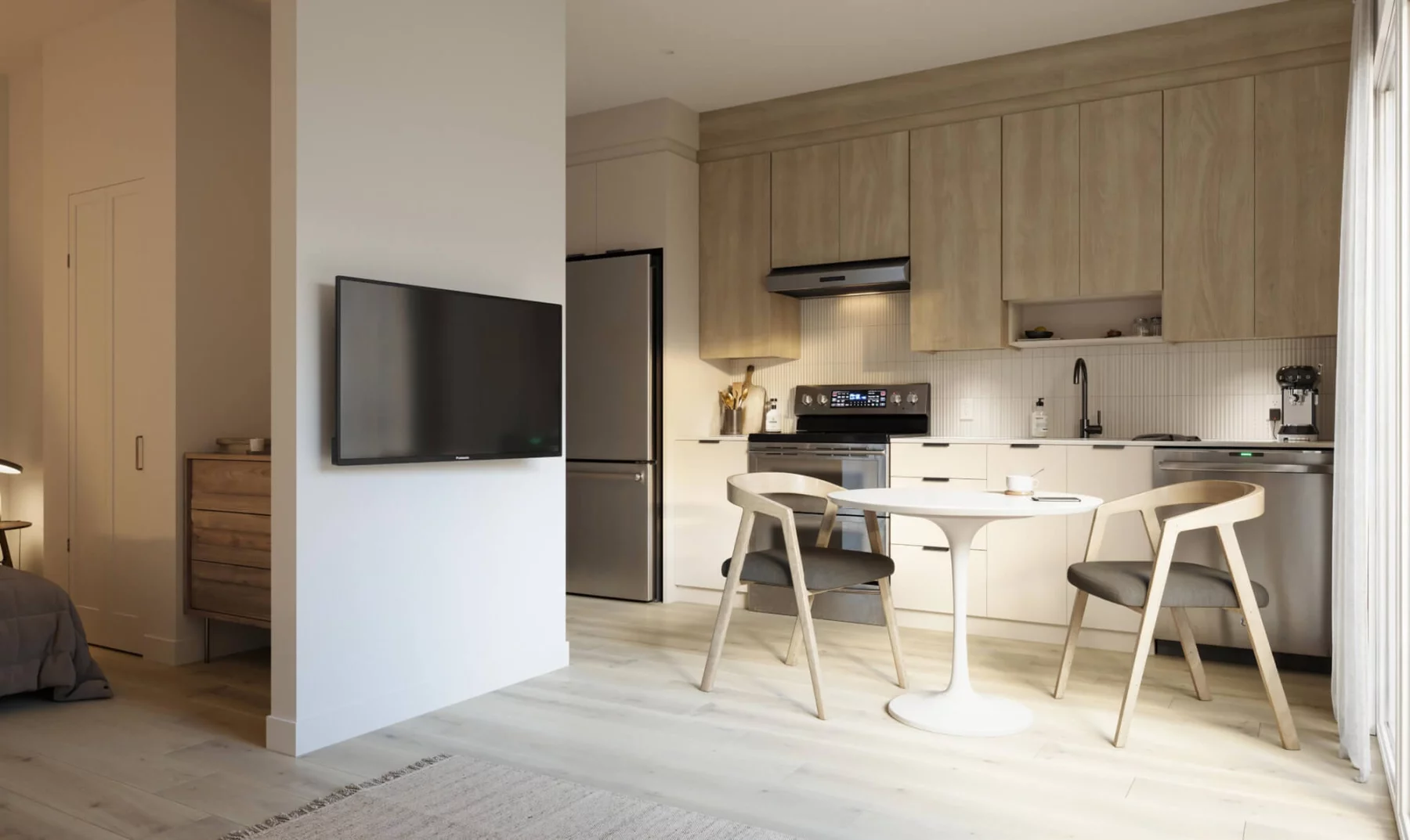 District GC - Phase A - Aire de vie 2 1/2 - Visuel 3D