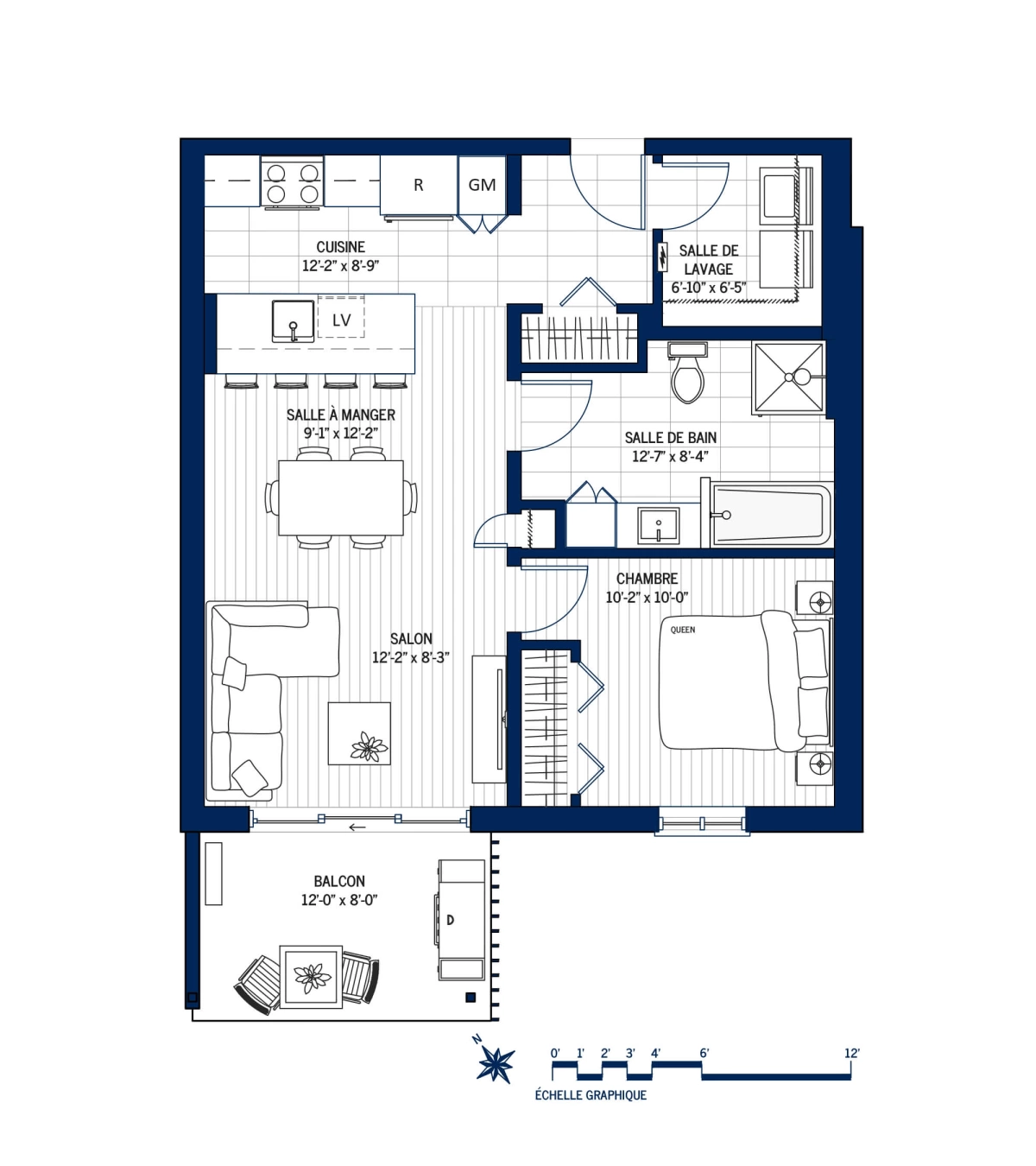 Plan Appartement 102
