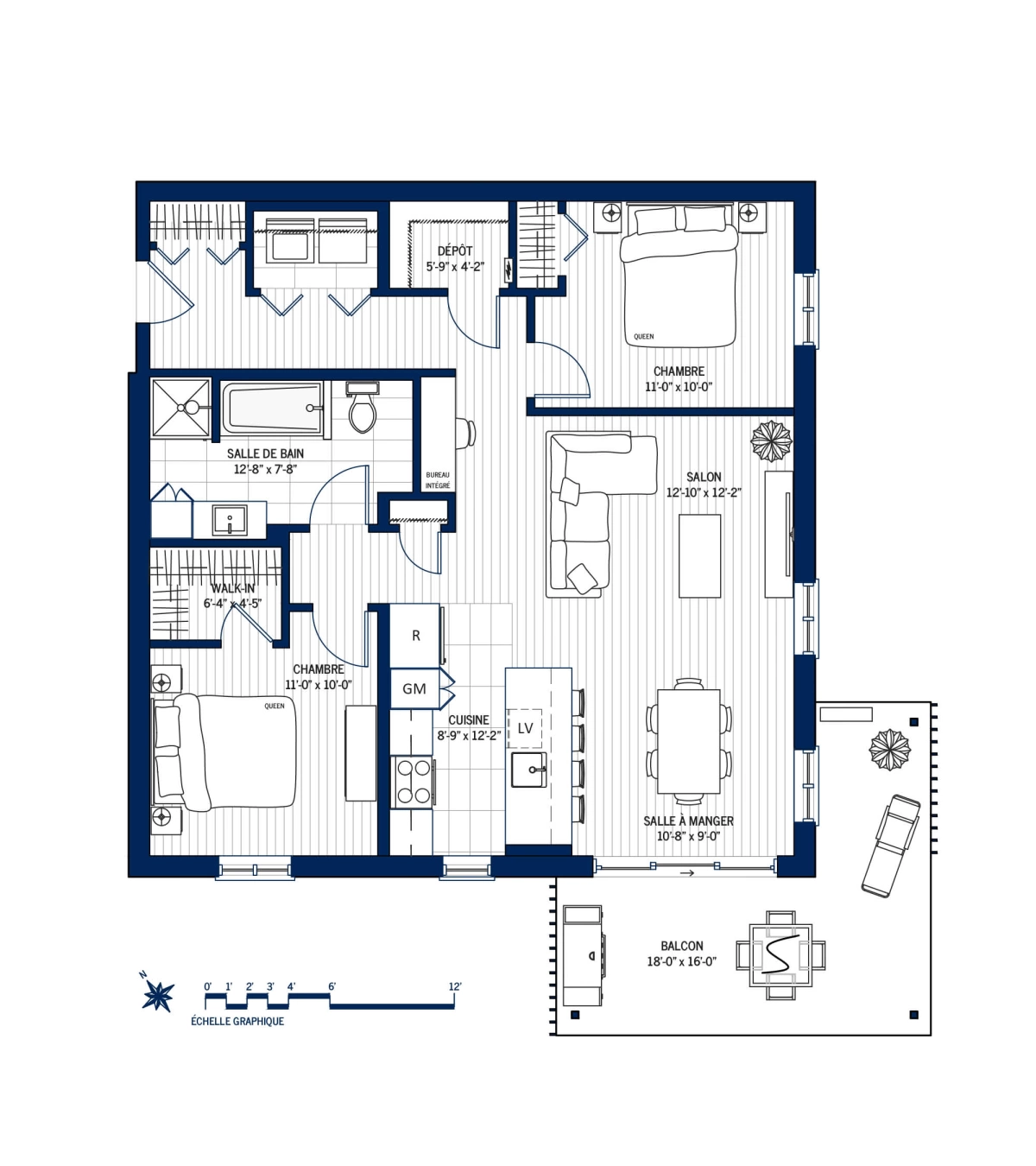 Plan Appartement 103