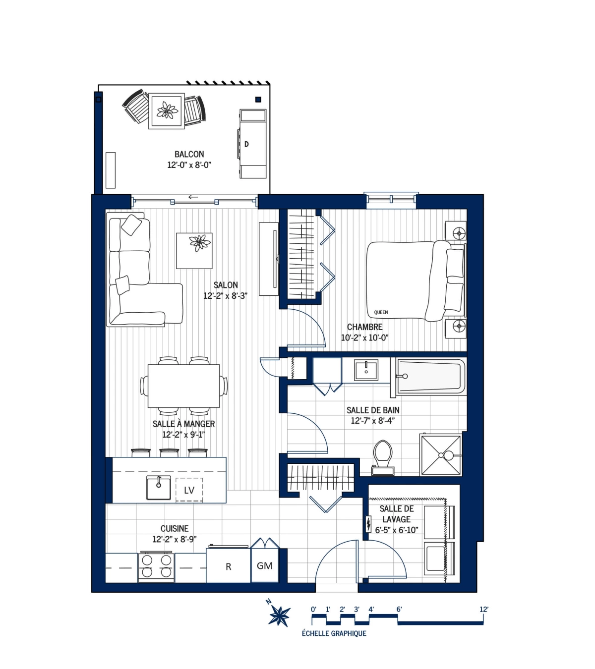 Plan Appartement 107