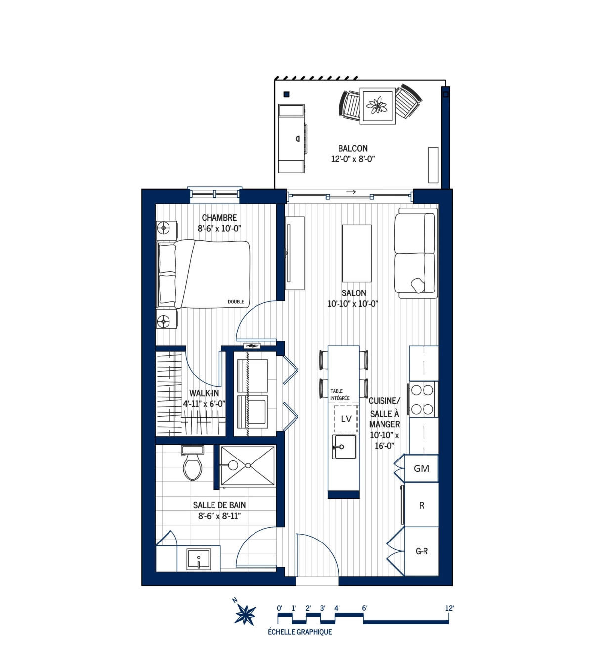 Plan Appartement 108