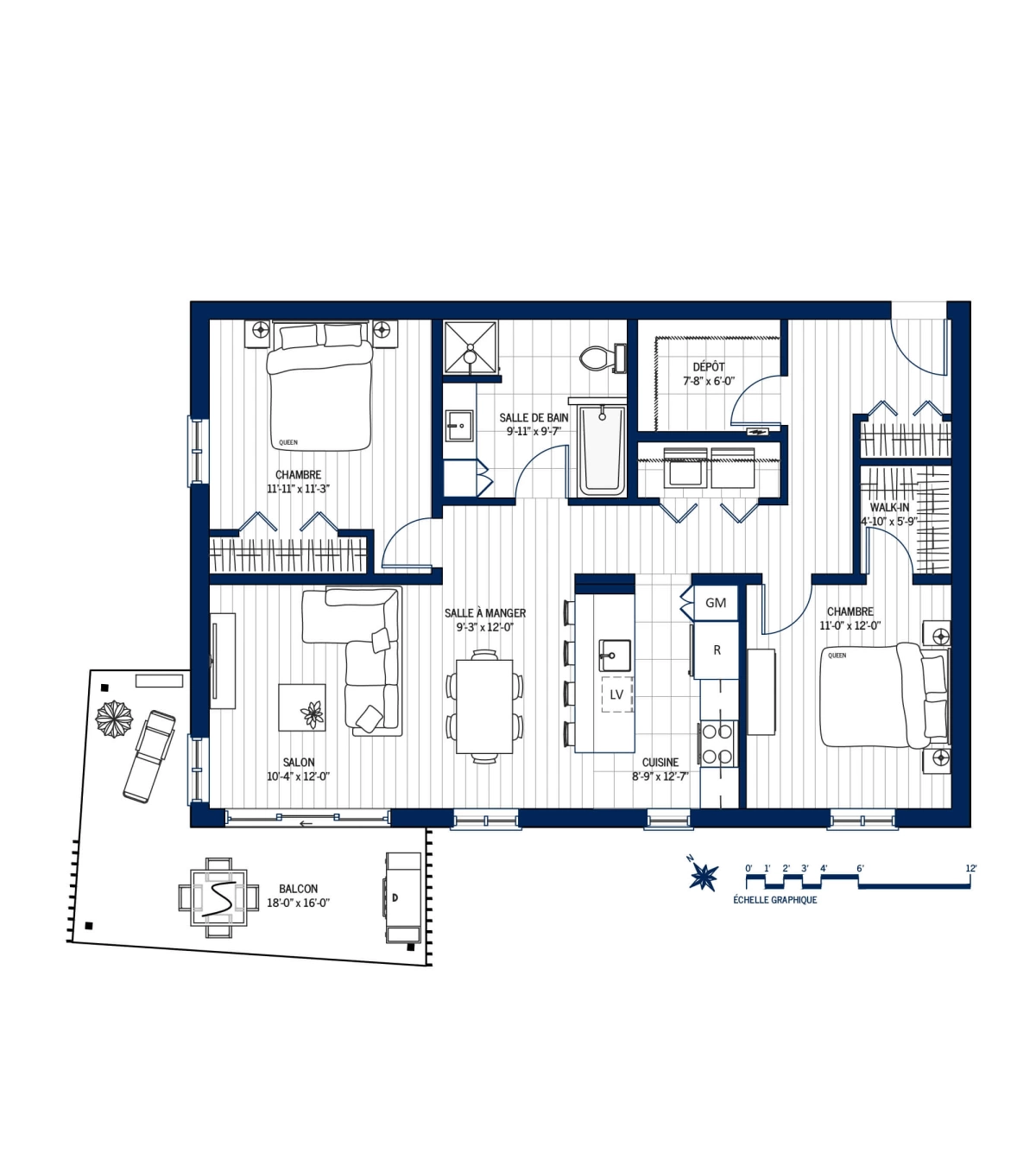 Plan Appartement 111