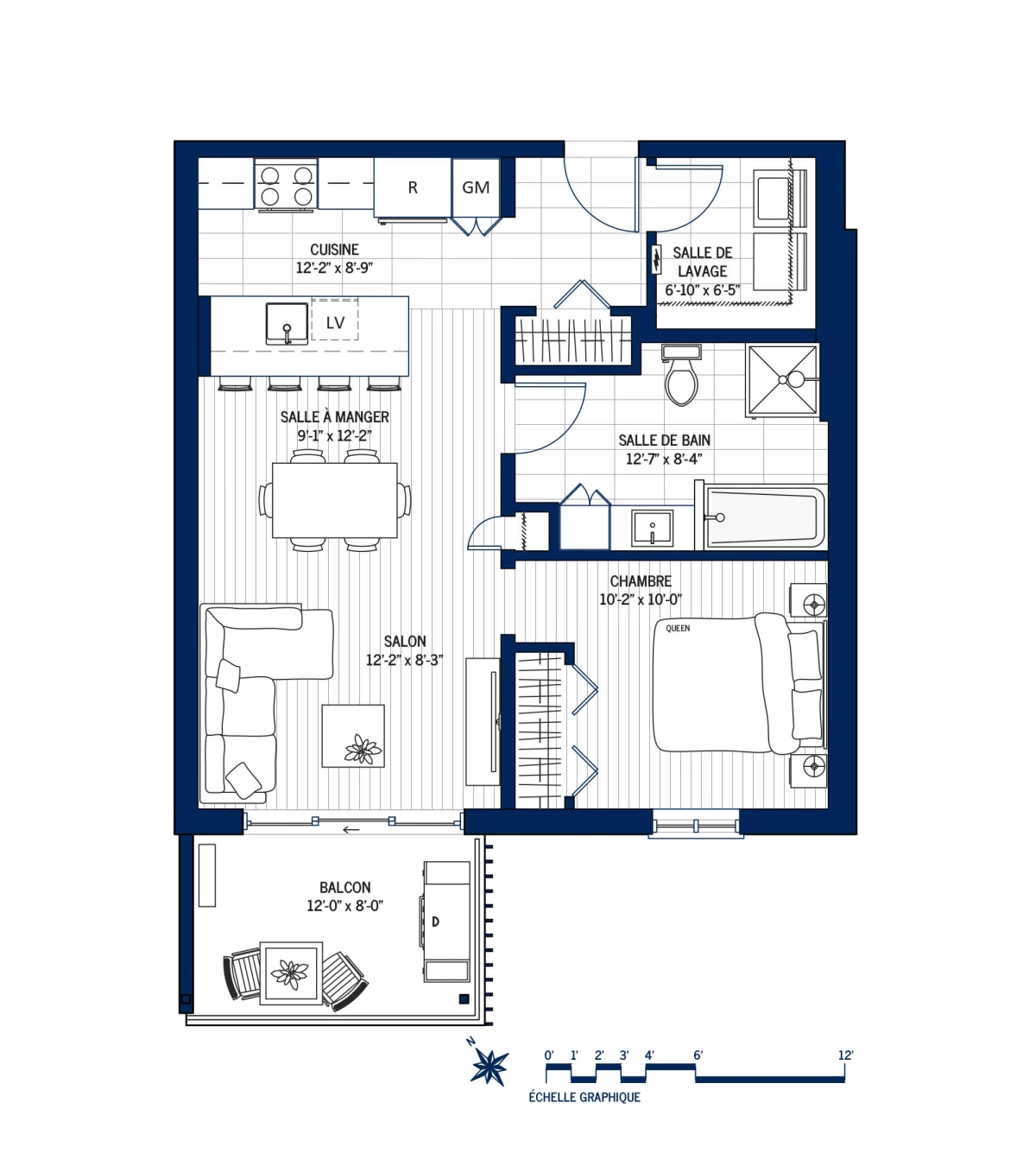 Plan Appartement 402