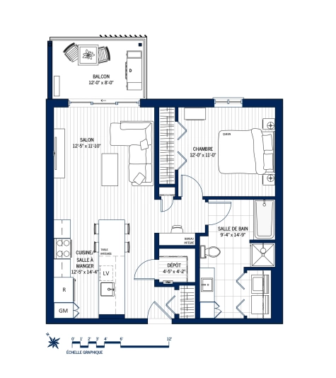 Plan Appartement 205