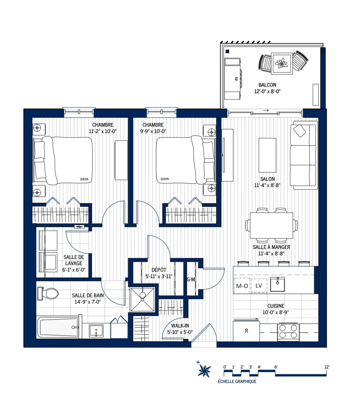 Plan Appartement 206