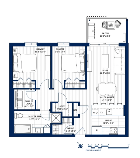Plan Appartement 306