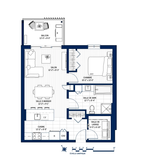 Plan Appartement 407