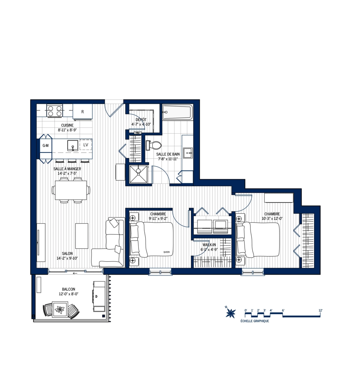 Plan Appartement 313