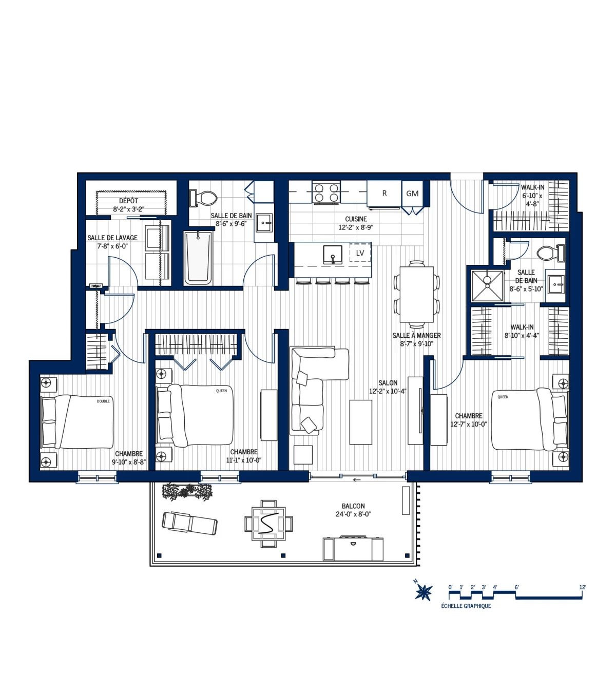 Plan Appartement 501