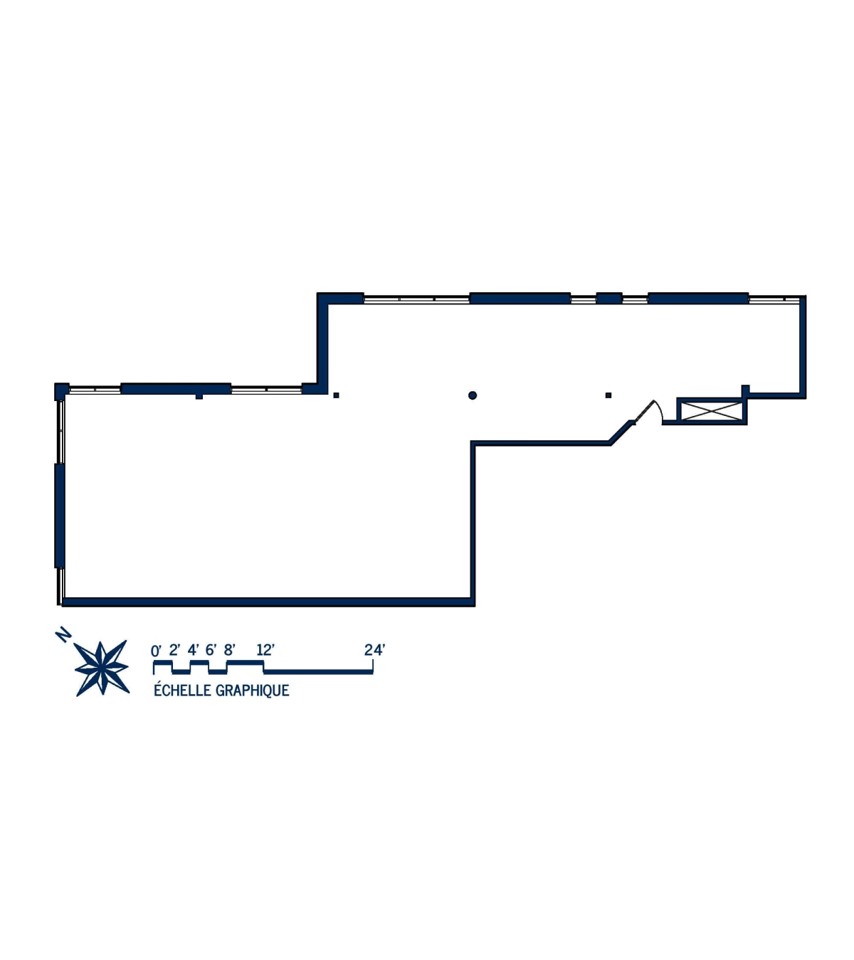 Plan Espace de bureaux 2A