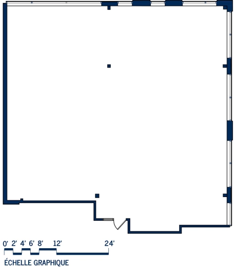 Plan Espace bureau / Espace flexible 5A