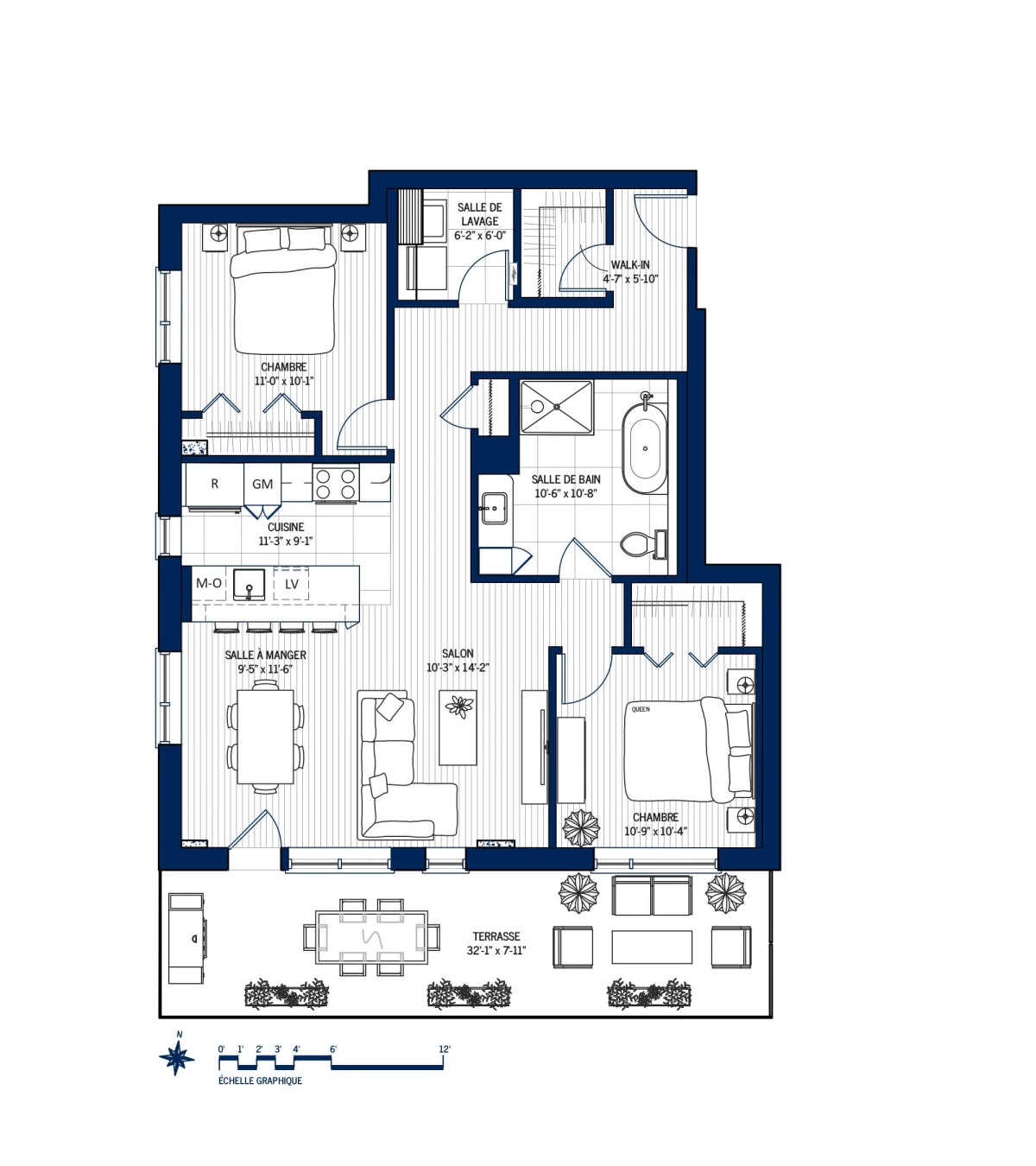 Plan Appartement 102