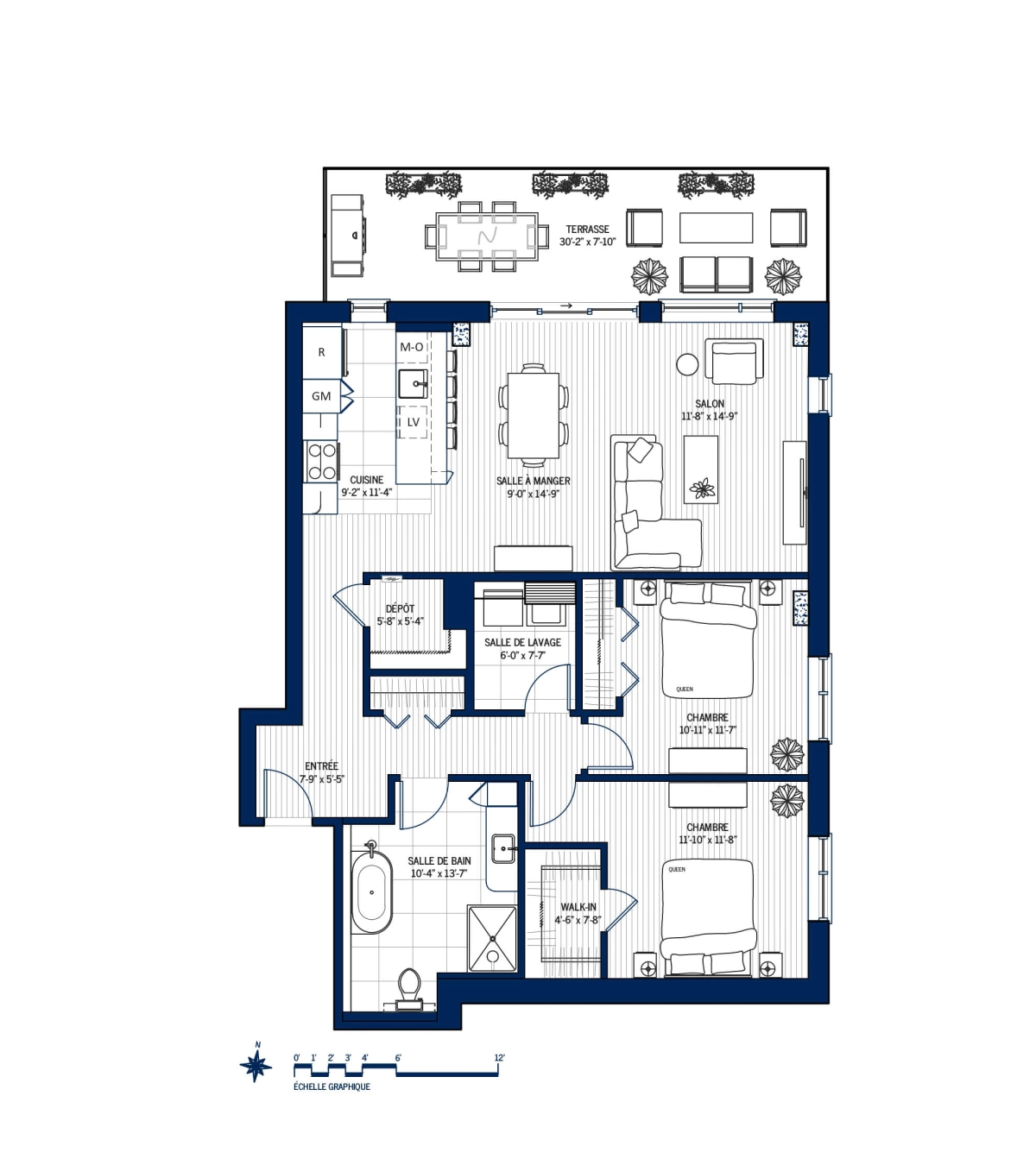 Plan Appartement 106