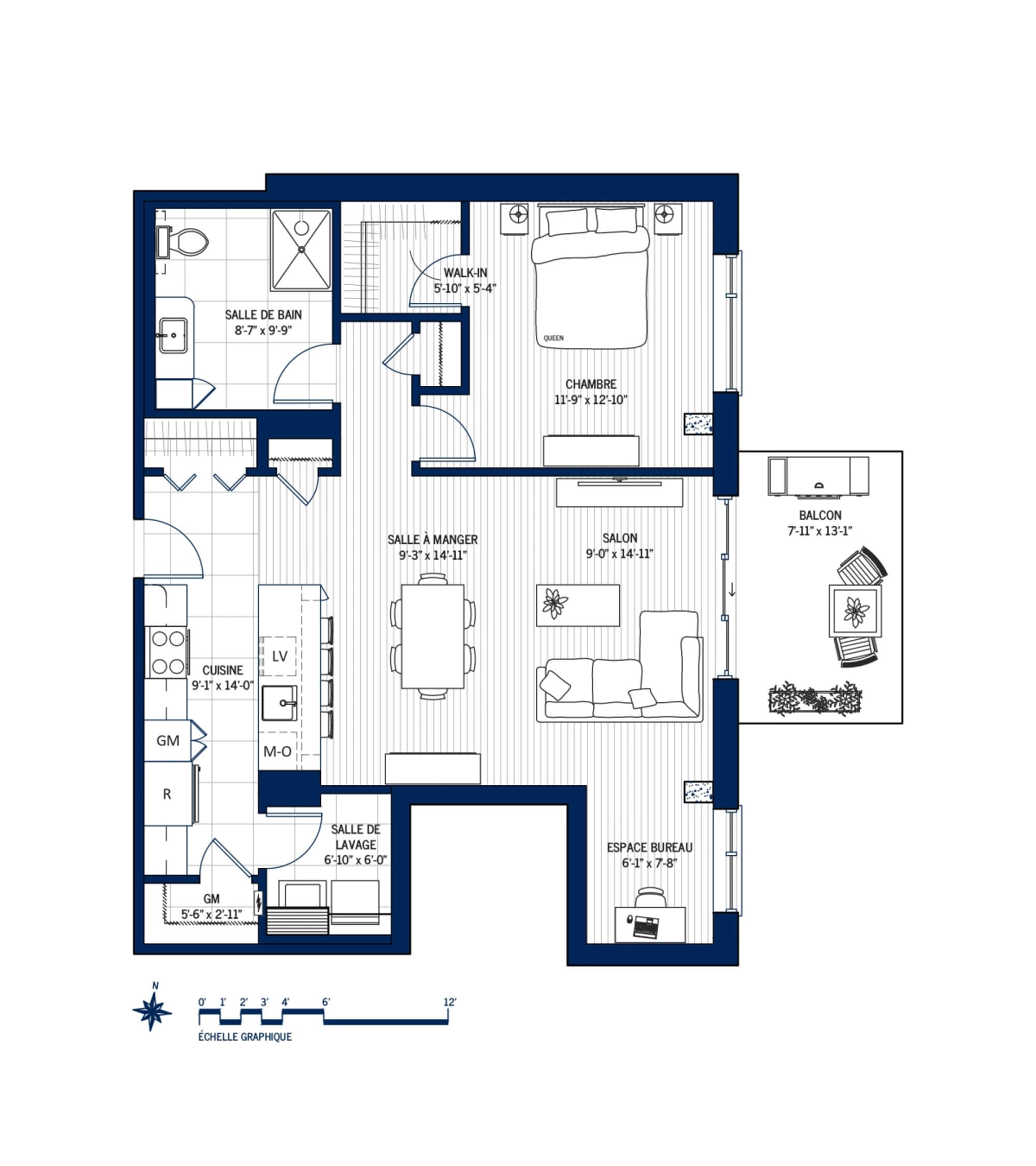 Plan Appartement 107
