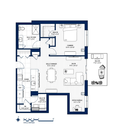 Plan Appartement 107