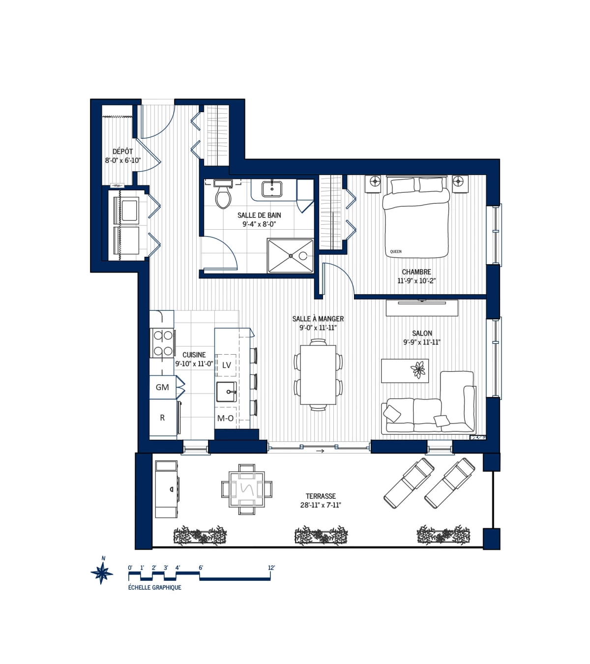 Plan Appartement 201