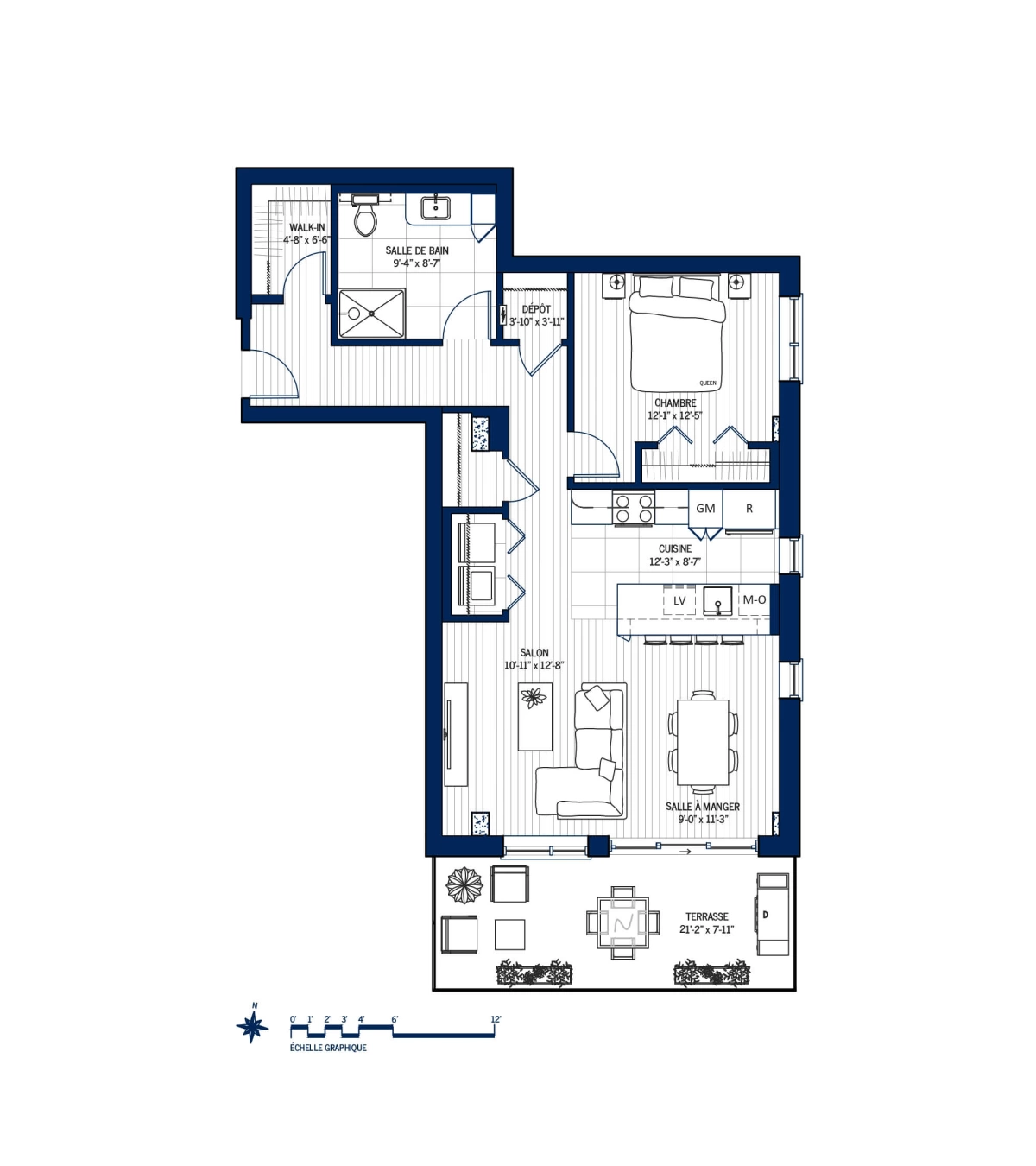 Plan Appartement 102
