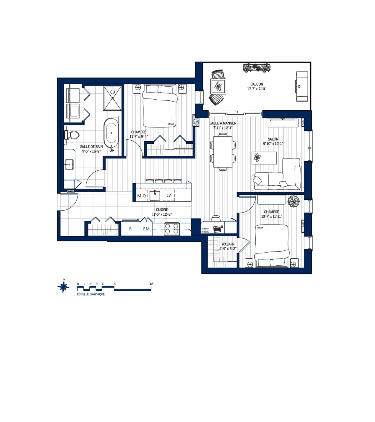 Plan Appartement 103