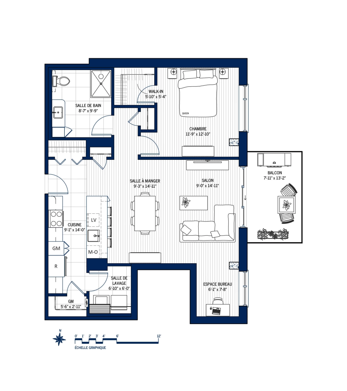 Plan Appartement 207