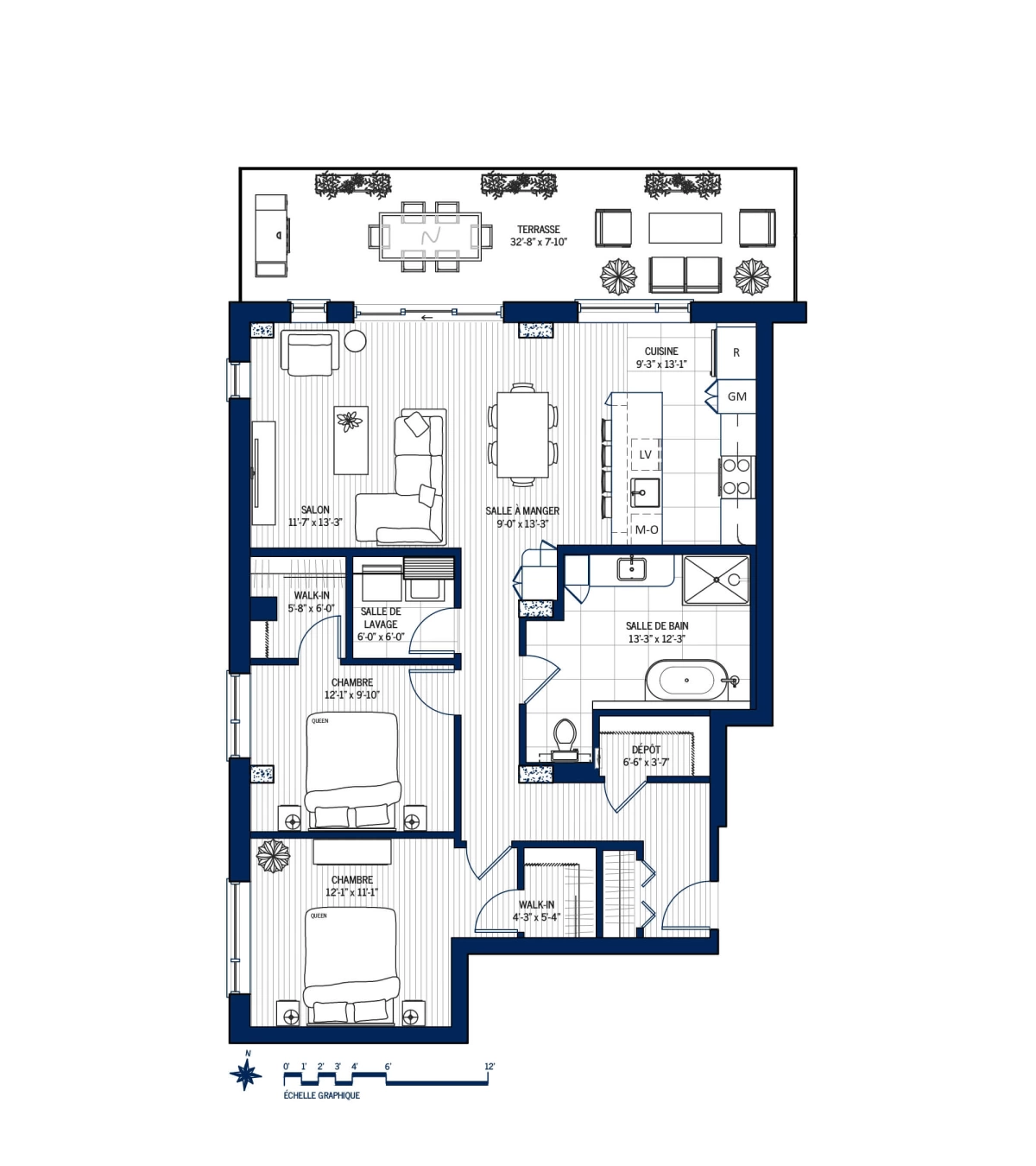 Plan Appartement 705