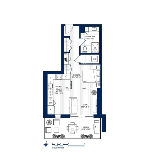 Plan Appartement 208