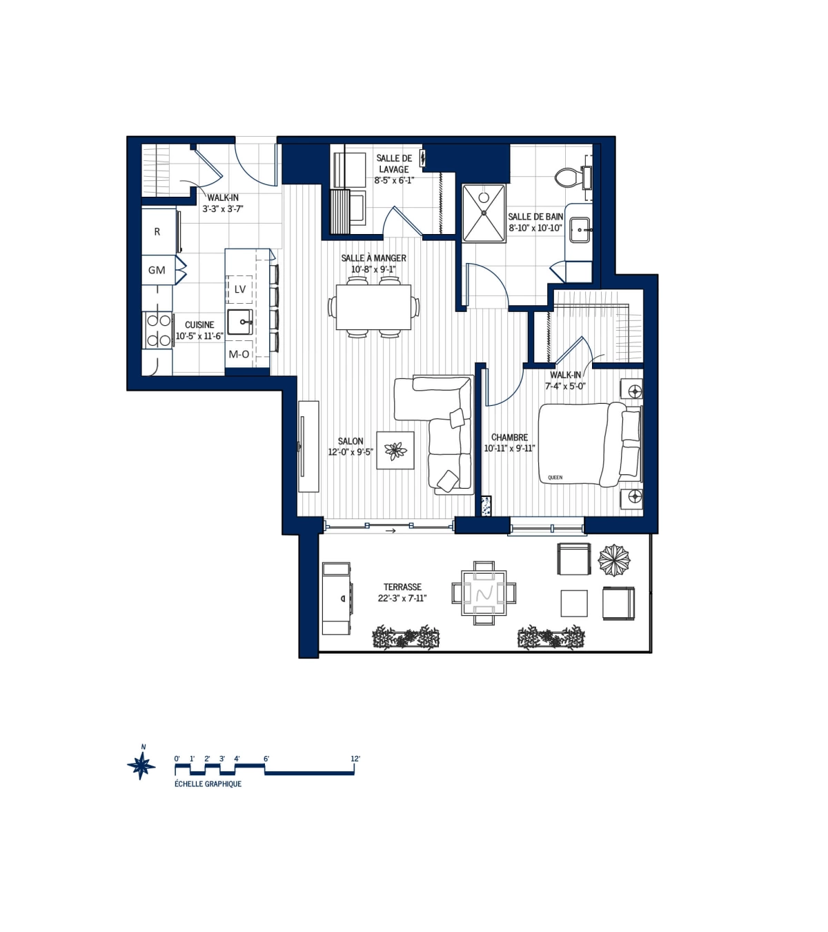 Plan Appartement 201