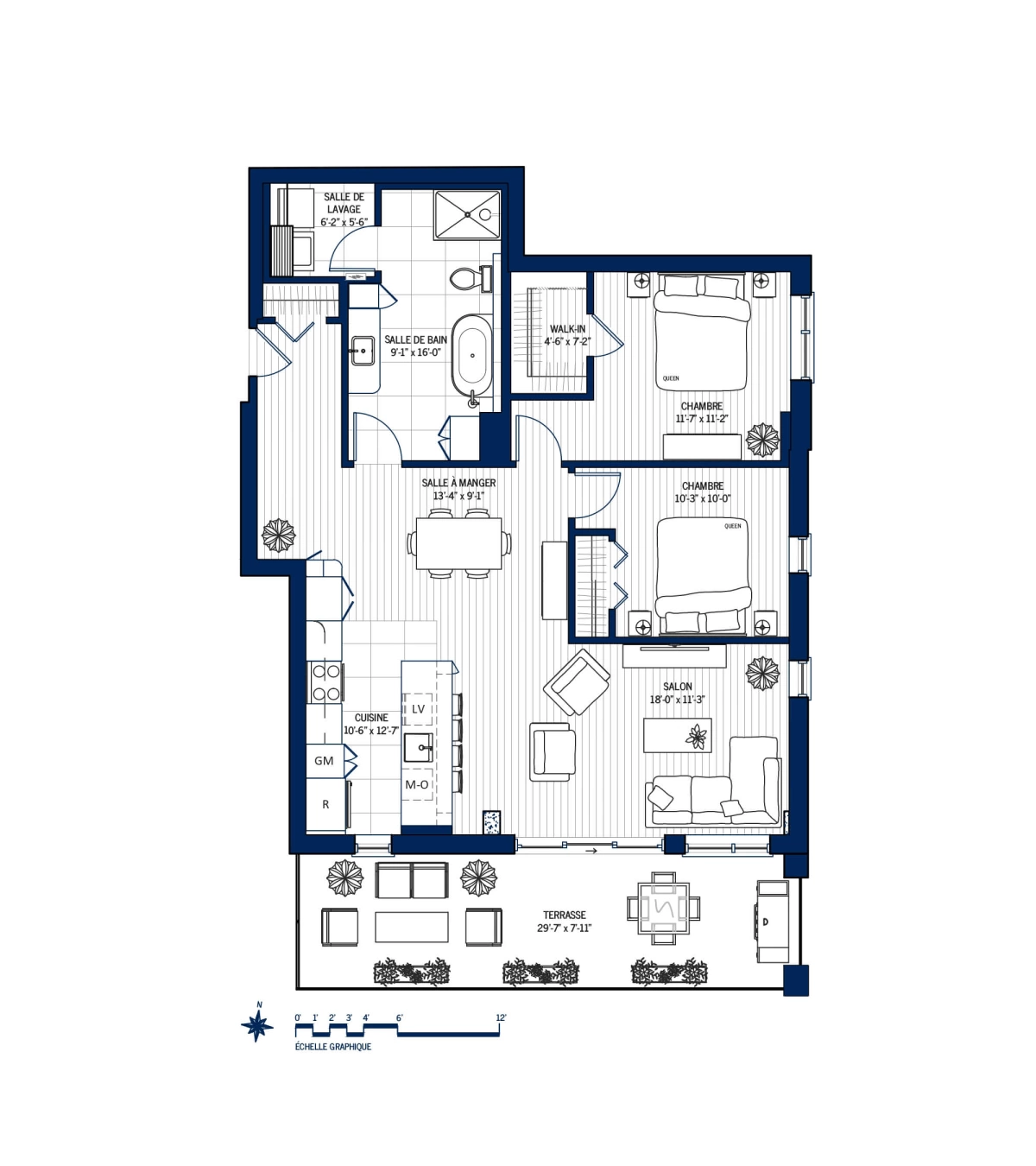 Plan Appartement 402