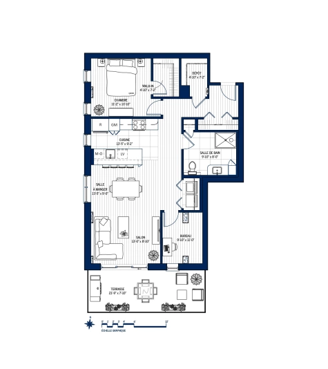 Plan Appartement 207