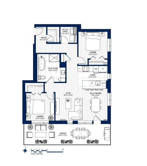 Plan Appartement 102