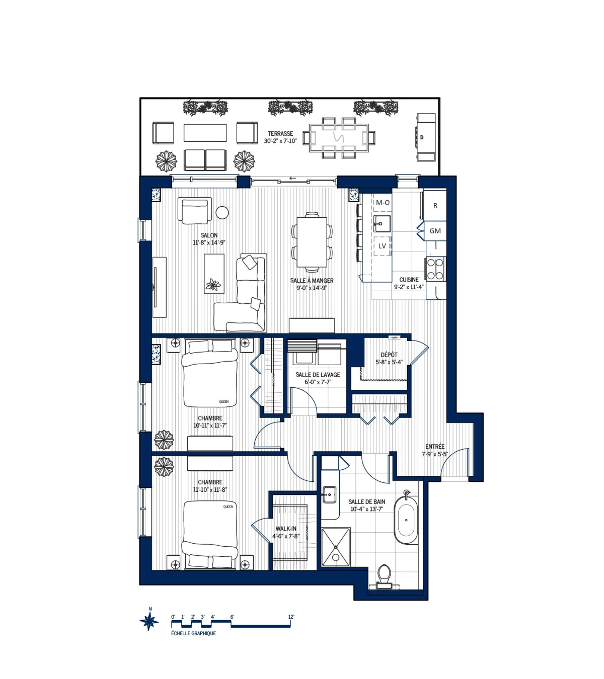 Plan Appartement 106