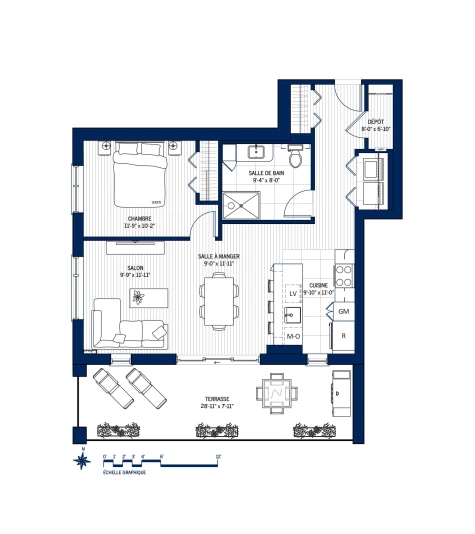 Plan Appartement 301