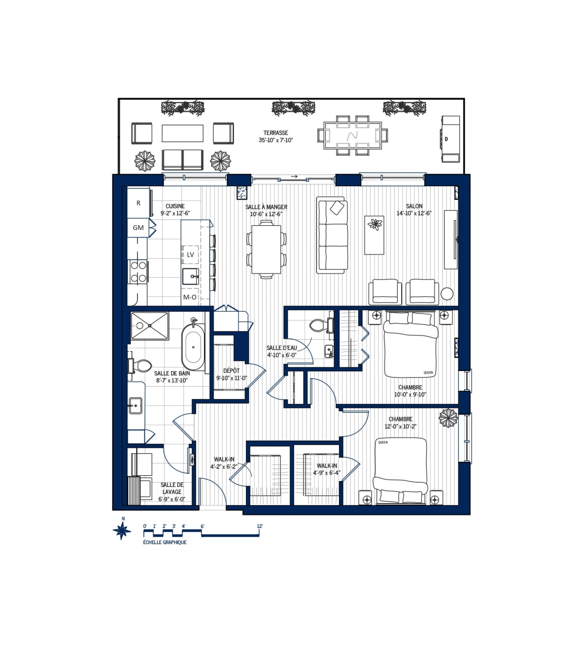 Plan Appartement 704