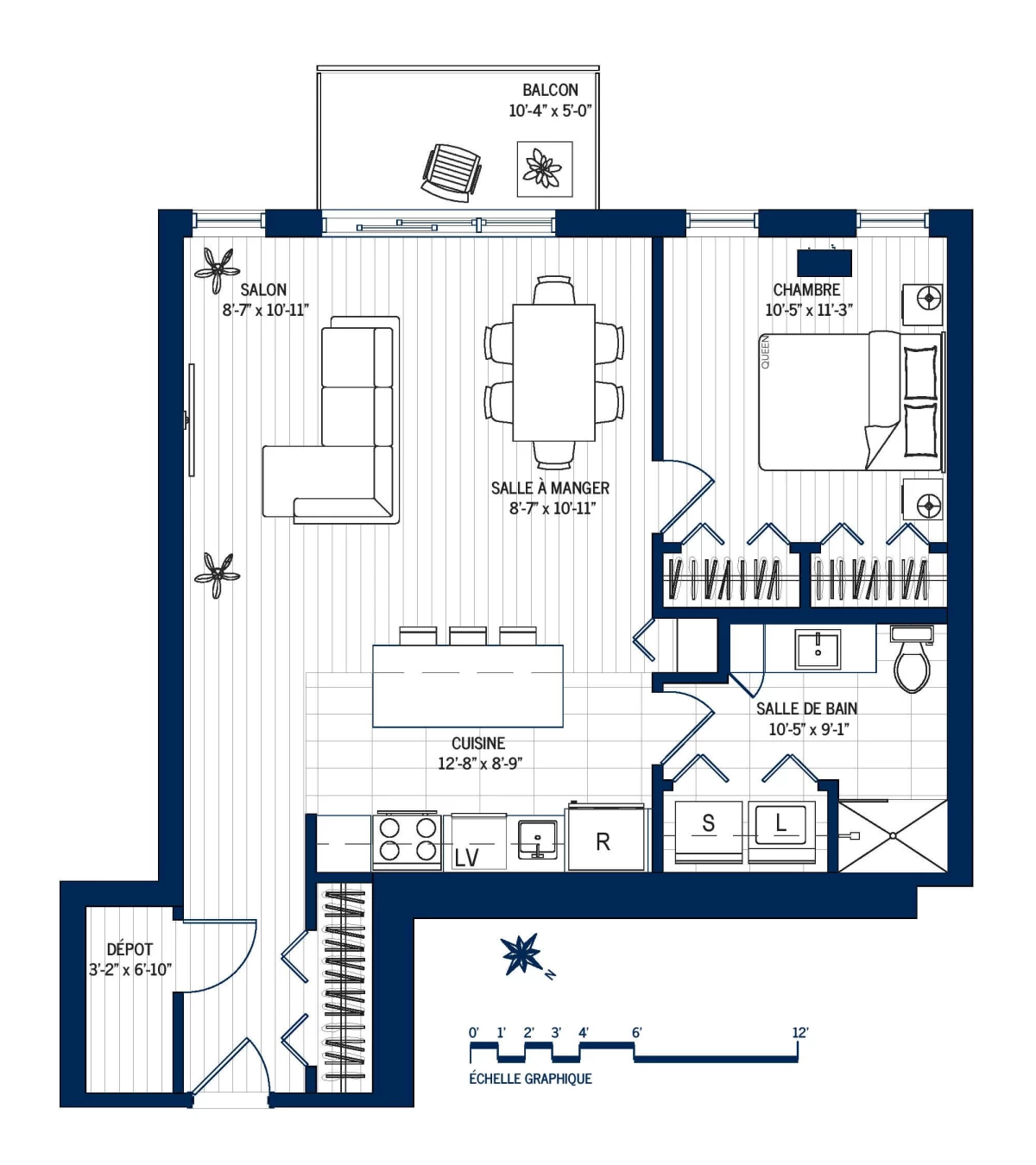 Plan Appartement 501