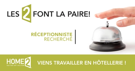 Réceptionniste - temps partiel Home2 Suites