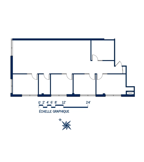 Plan Espace de bureaux 2B