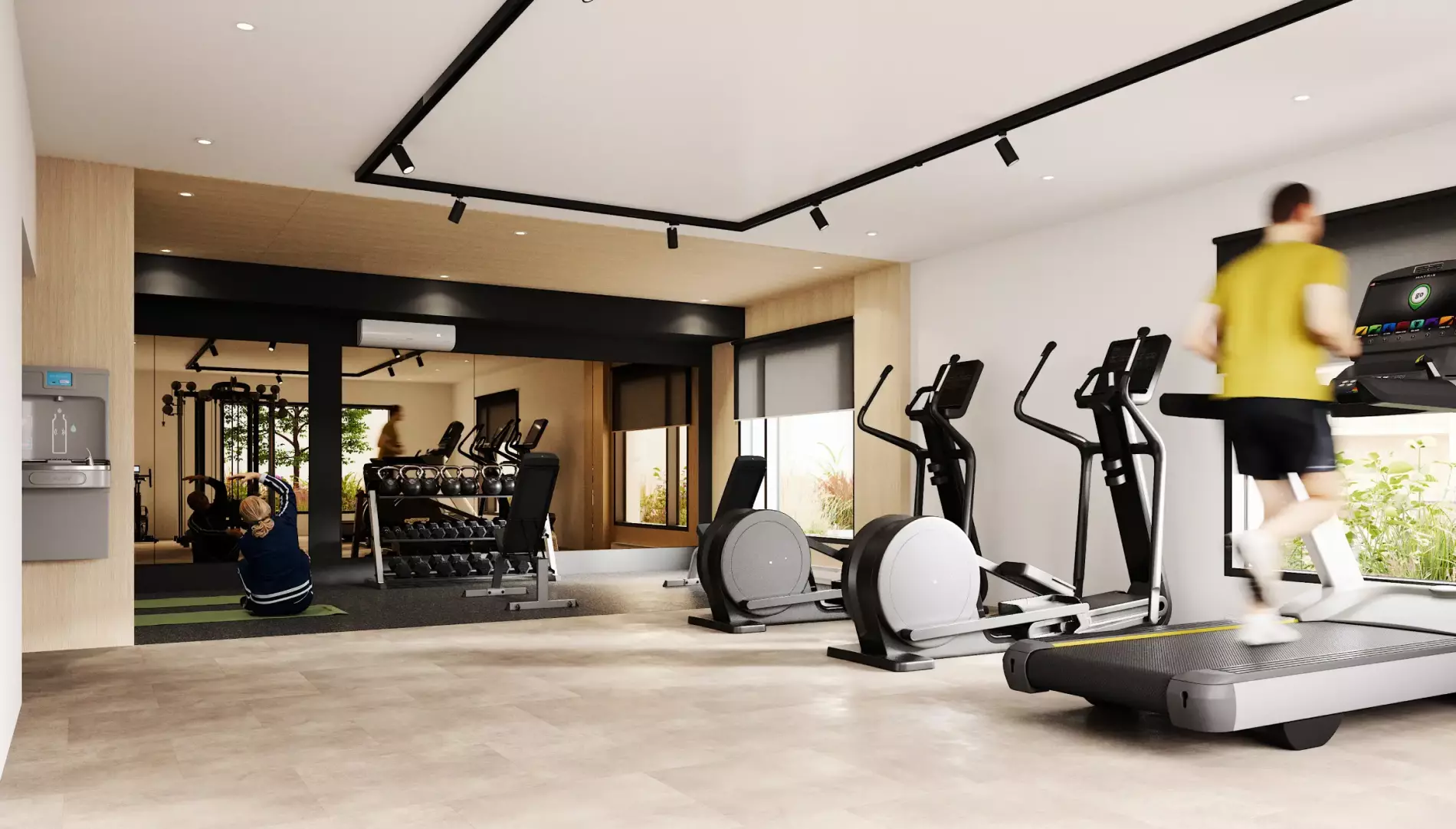 Gym intérieur Tria