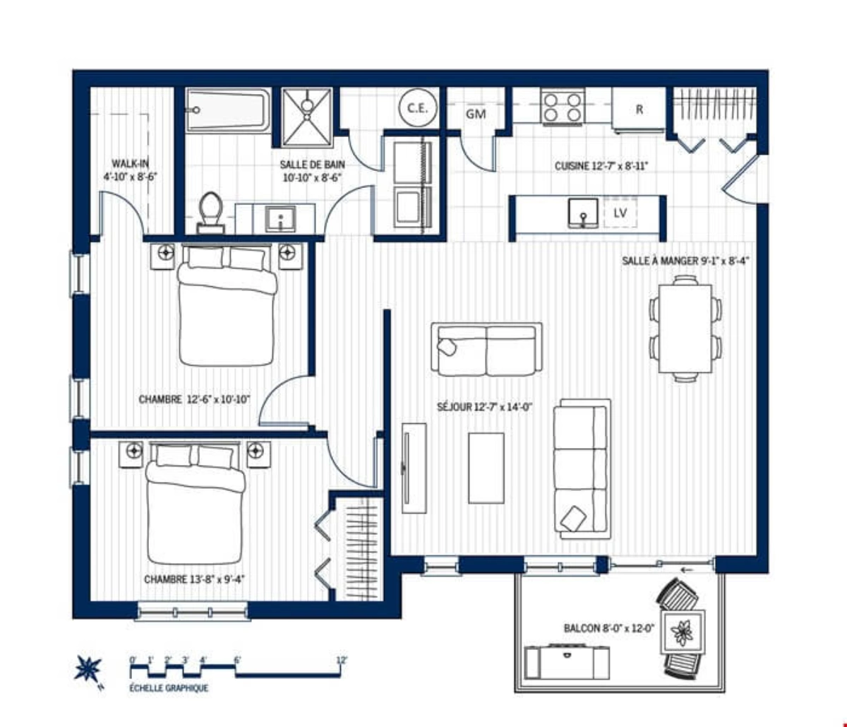 Plan Appartement 401