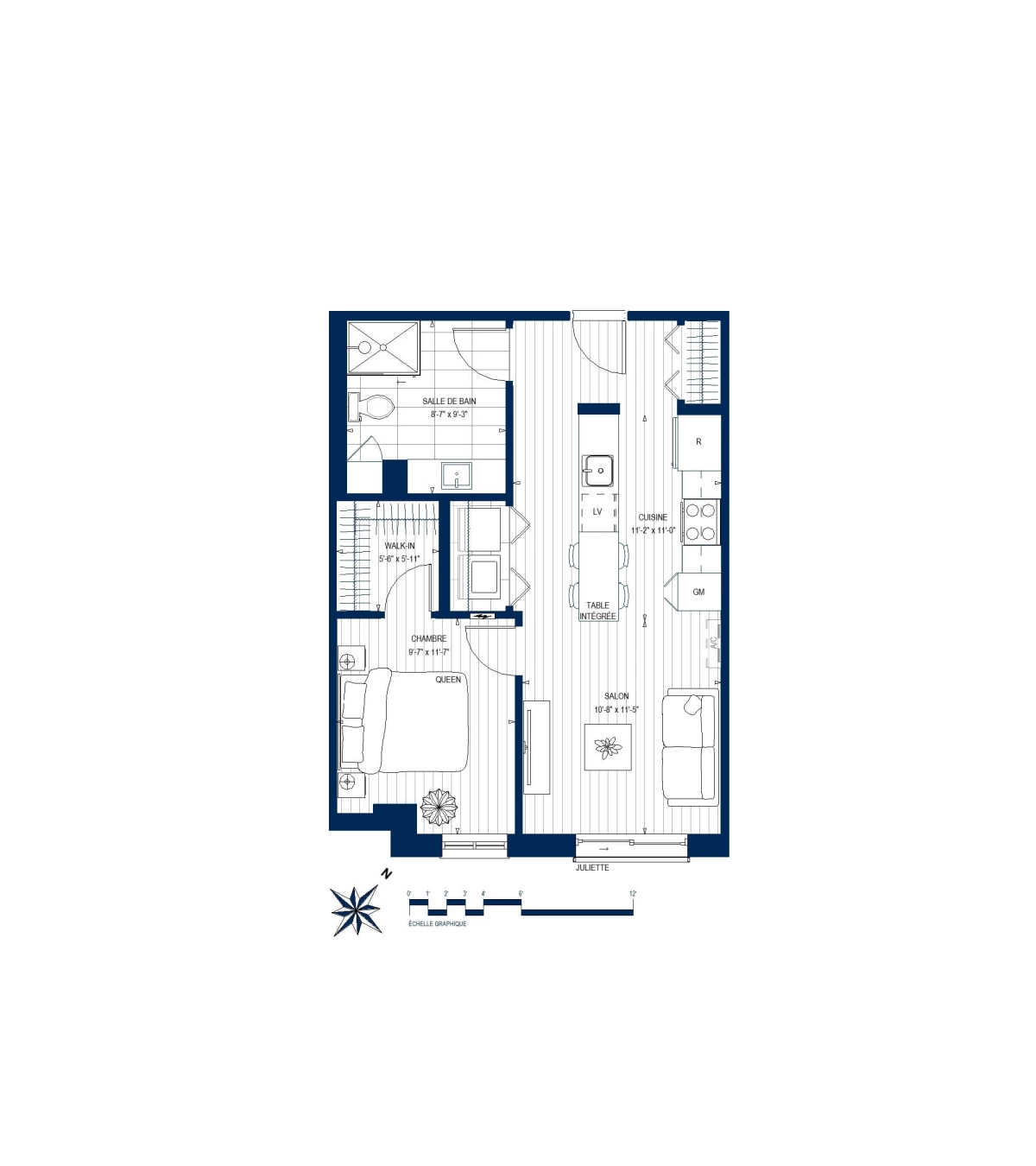 Plan Appartement 108