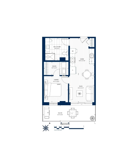 Plan Appartement 110