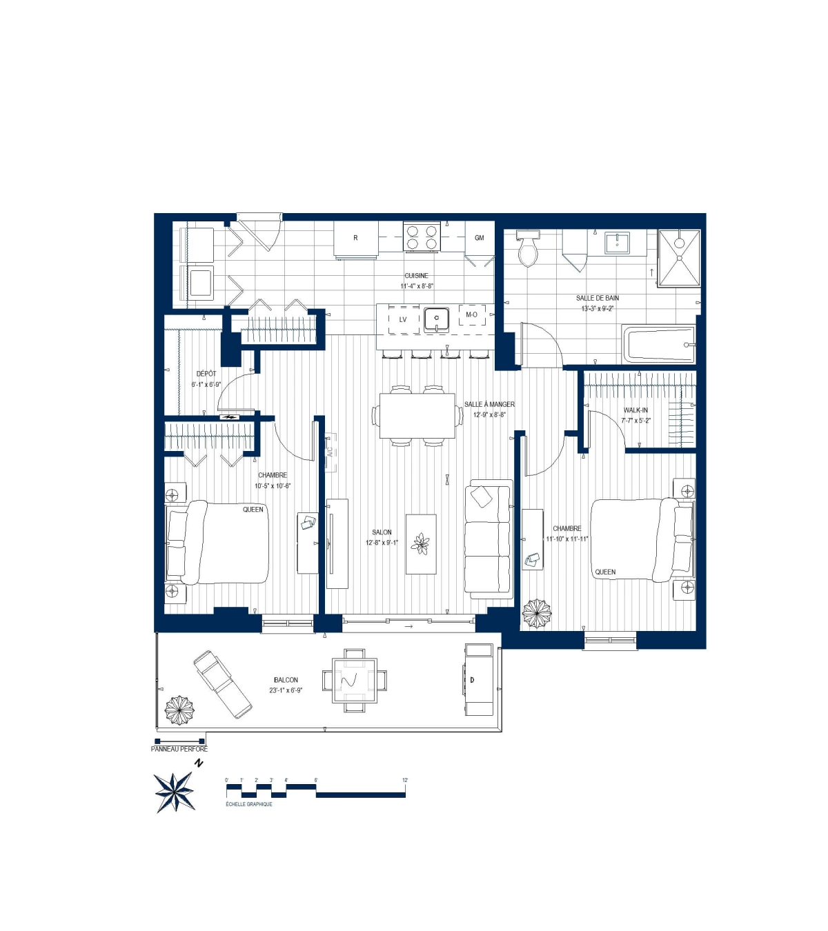 Plan Appartement 111