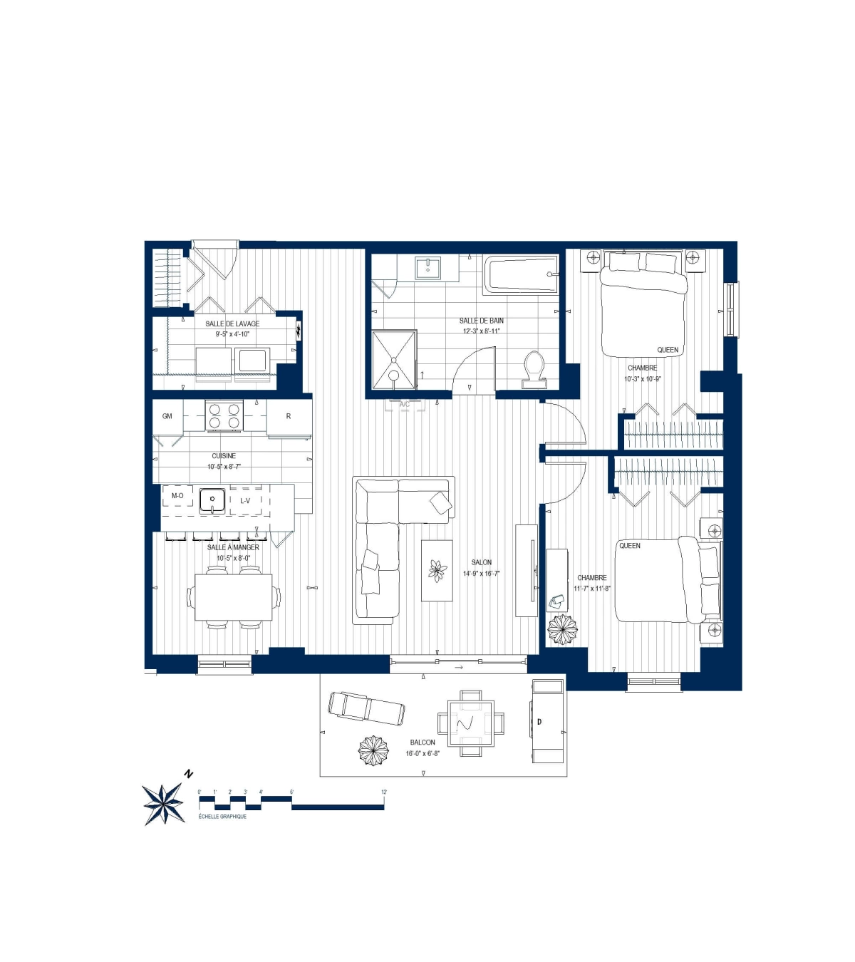 Plan Appartement 112