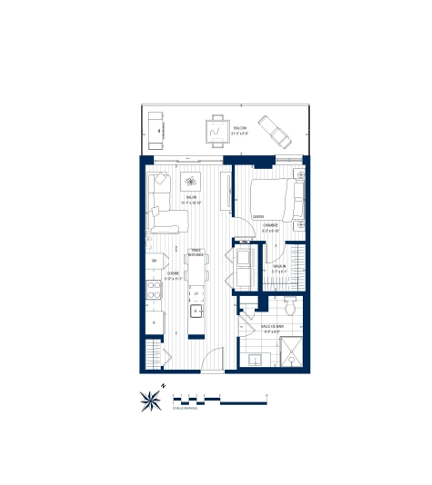Plan Appartement 202